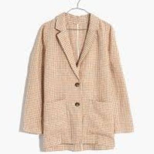 Madewell linen Dorset Blazer